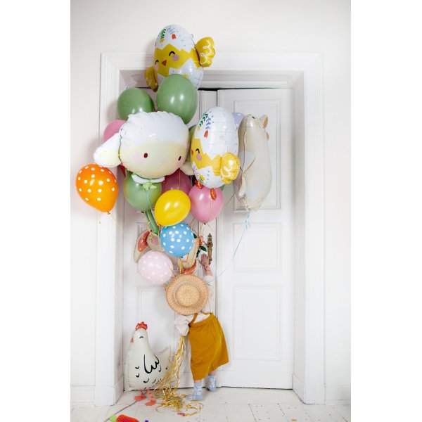 Folieballong - Høne - 48x60 cm Folieballong - Høne - 48x60 cm