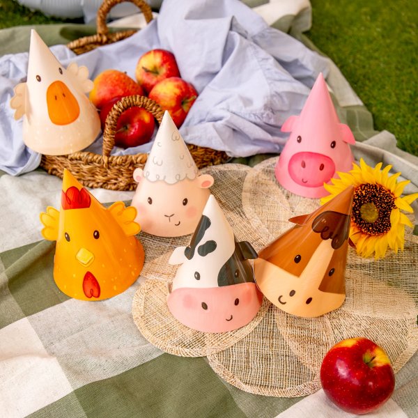 Festhatter - Bondeg�rd - 6 stk