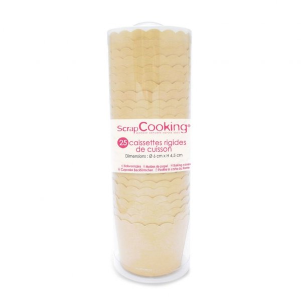 Stabila bakformar - ScrapCooking - Kraft