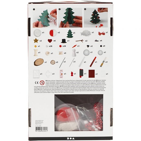 Håndverkssett - DIY - Julehus Håndverkssett - DIY - Julehus