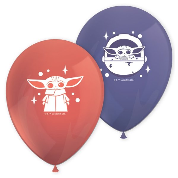 Ballonger - Star Wars The Mandalorian - 8-pakning