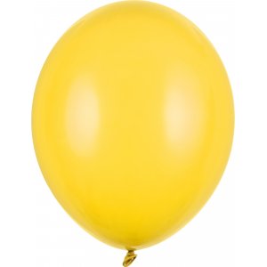 Pastellballonger - Premium 27 cm - Honninggul - 10-pakning