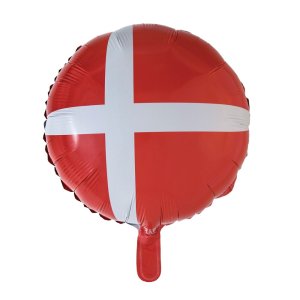 Folieballong - Danmark - 46 cm