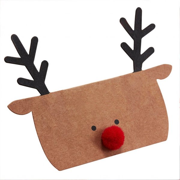 Plasseringskort - Rudolf - Tøff julenisse - 10-pakning Plasseringskort - Rudolf - Tøff julenisse - 10-pakning