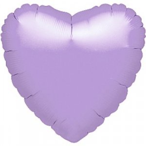 Folieballong - Hjerte - Lilla Folieballong - Hjerte - Lilla
