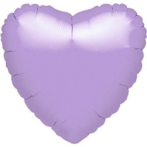 Folieballong - Hjerte - Lilla Folieballong - Hjerte - Lilla