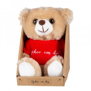 Teddybjørn - T-bjørn liker deg - 15 cm Teddybjørn - T-bjørn liker deg - 15 cm