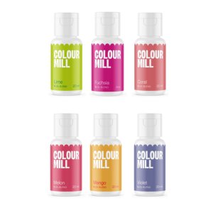 Color Mill Tropical - Pakke - 6 x 20 ml Color Mill Tropical - Pakke - 6 x 20 ml