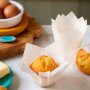 Muffinsformer - Tulip - Hvit - Storpakke - Decora - 400 stk