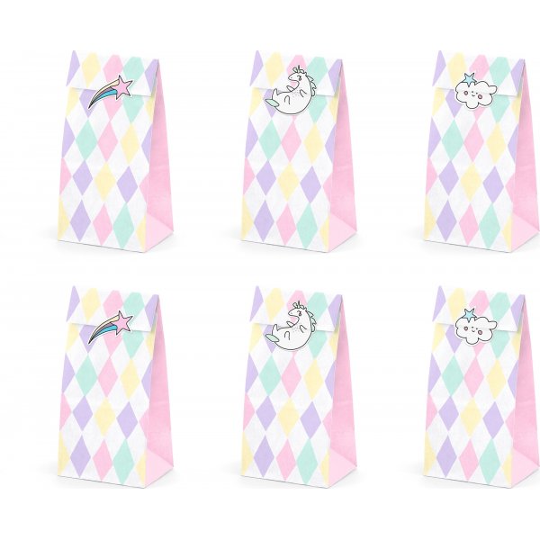 Godteriposer - Make A Wish - 6 stk Godteriposer - Make A Wish - 6 stk