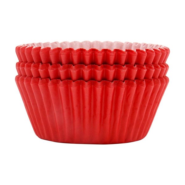 Mini muffinsformer - R�d - PME - 60-pakning