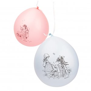 Ballonger - Madicken 6-pakning 30cm