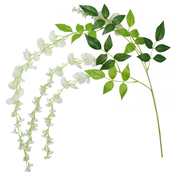 Hengende dekorasjoner - Hvite blomster Hengende dekorasjoner - Hvite blomster