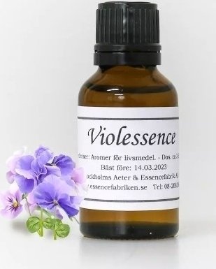 Aroma/essens - 25ml - Fiolett Aroma/essens - 25ml - Fiolett