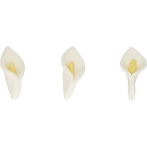 Sukkerdekorasjoner - Blomster - Hvite liljer