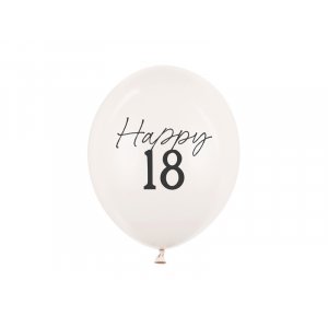 Ballonger - Pastellhvite - 18 stk Ballonger - Pastellhvite - 18 stk