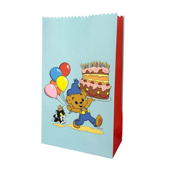 Godteripose 12x20cm - 8stk - Bamse Kalas