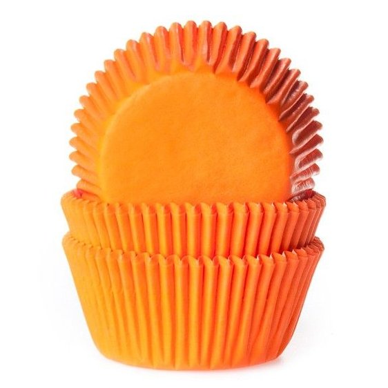 Muffinsformer - Oransje - 50-pakning Muffinsformer - Oransje - 50-pakning