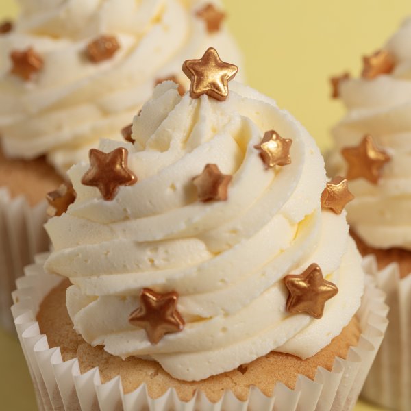 Str�ssel - Stjerner - Gull - PME - 25 g