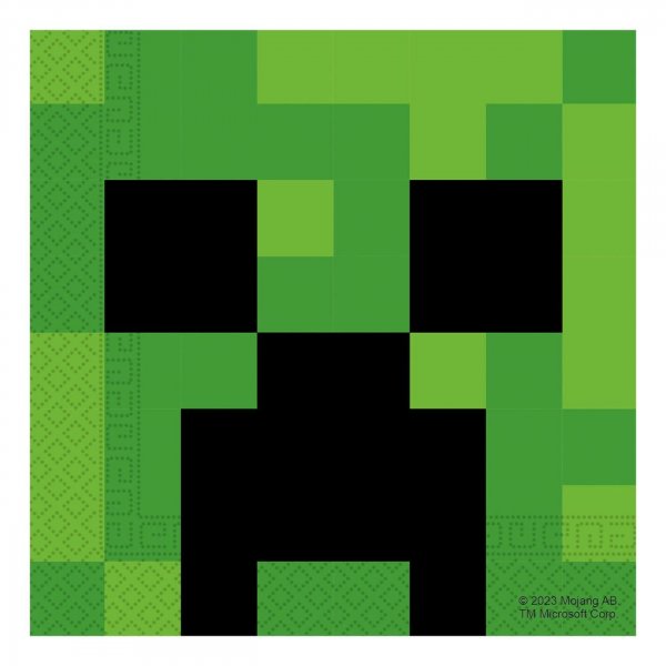 Servietter - Minecraft - 33x33 cm - 20-pakning