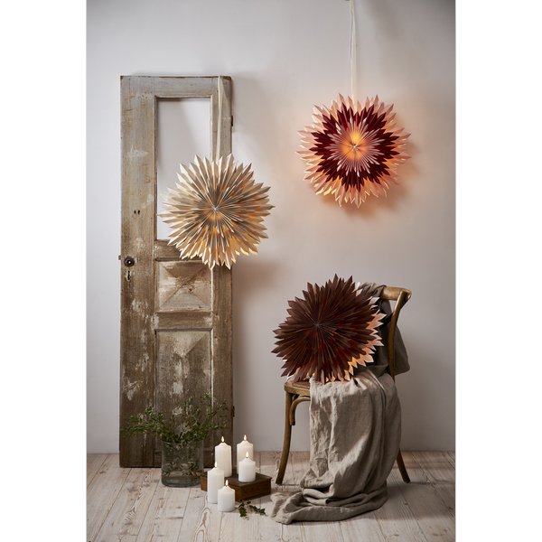 Julestjerne - ICE 50 cm - Brun Julestjerne - ICE 50 cm - Brun