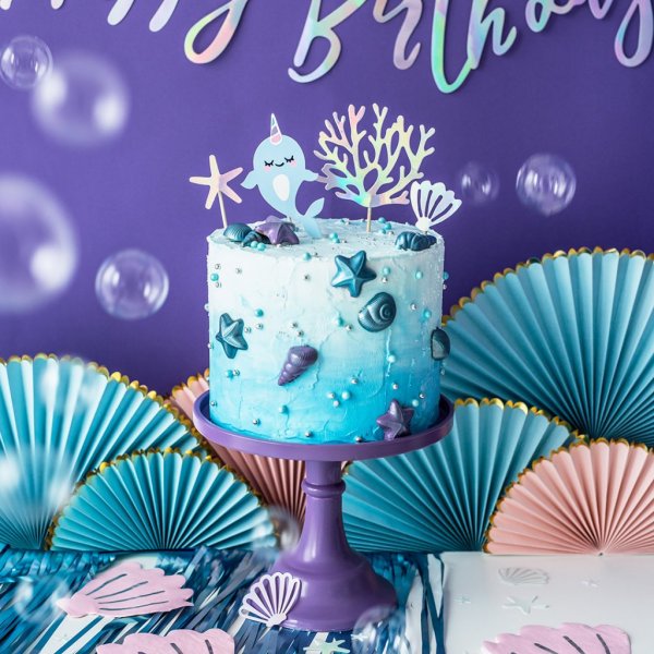 Kaketopper - Narhvalfest - 4-pakning