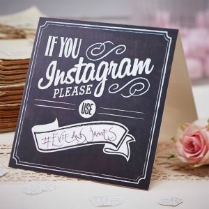 Instagram-skilt - Tavle - 5-pakning Instagram-skilt - Tavle - 5-pakning