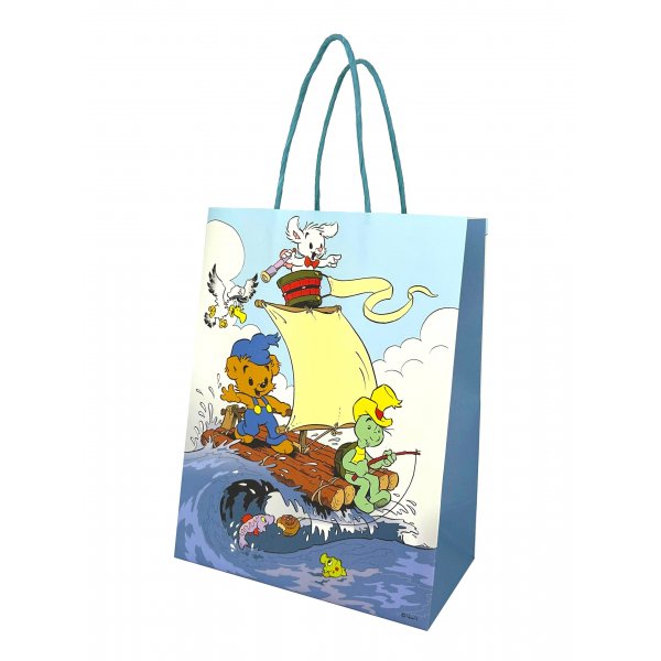 Gavepose 18x23 cm - 1 stk - Teddybjørnbåt Gavepose 18x23 cm - 1 stk - Teddybjørnbåt