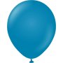 Ballonger ensfargede - Premium 30 cm - Dyp blå - 10-pakning