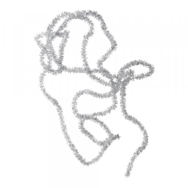 Glitter - Sølv - 5 m Glitter - Sølv - 5 m