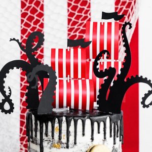 Kakepynt - Hei Pirat - 5-pakning