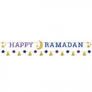 Girlander - God Ramadan - Eid - 2 stk Girlander - God Ramadan - Eid - 2 stk