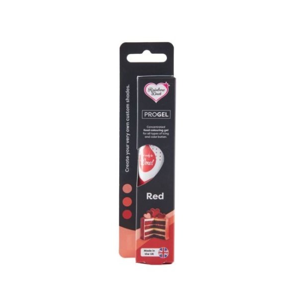 Malingpasta - Rød - 25g - Progel - Rainbow Dust Malingpasta - Rød - 25g - Progel - Rainbow Dust