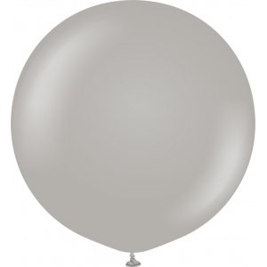 Ballonger ensfargede - Premium 90 cm - Gr - 2-pakning