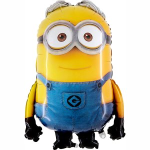 Folieballong - Minions - Dave - Form - 63 cm Folieballong - Minions - Dave - Form - 63 cm