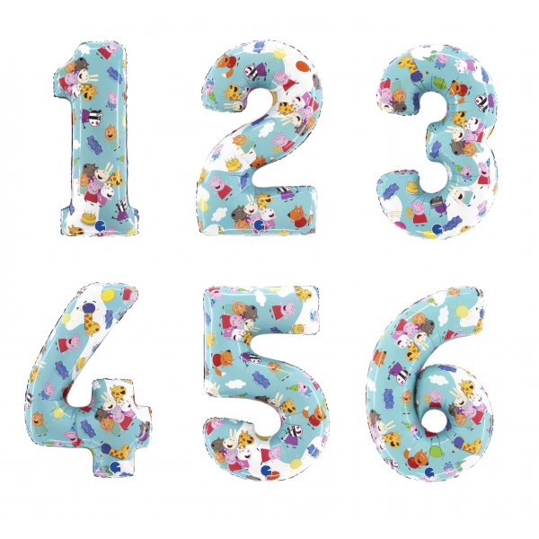 Ballongfigur - Greta Gris - 66 cm Ballongfigur - Greta Gris - 66 cm