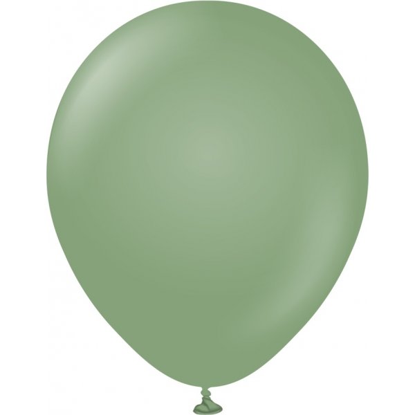 Ballonger ensfarget - Premium 45 cm - Eukalyptus Ballonger ensfarget - Premium 45 cm - Eukalyptus