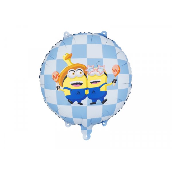 Folieballong runde Minions - Mix