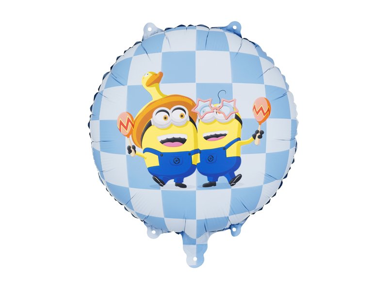 Folieballong runde Minions - Mix - Festballonger