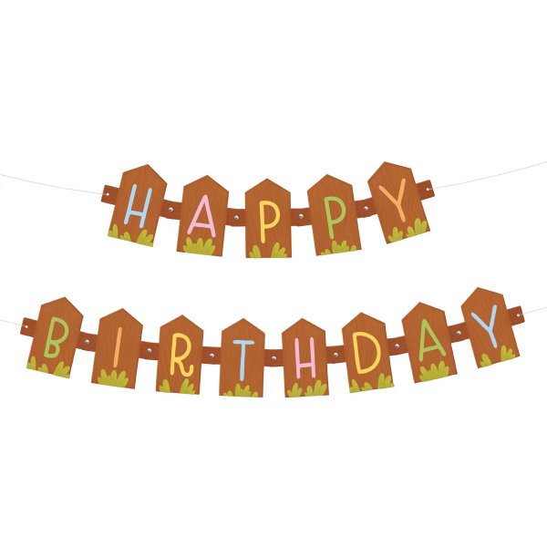 Girlander - Bondeg�rd - Gratulerer med dagen - 180 cm