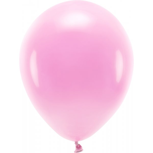 Ensfargede ballonger - Øko 30 cm - Rosa - 10-pakning Ensfargede ballonger - Øko 30 cm - Rosa - 10-pakning