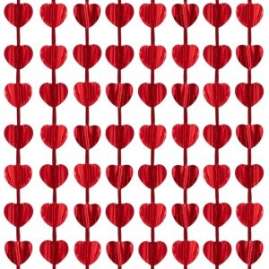 Gardiner - Rde hjerter - 2 x 1 m