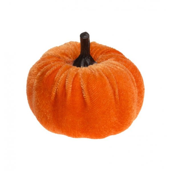 Dekorativt gresskar - Flyel - 7 cm