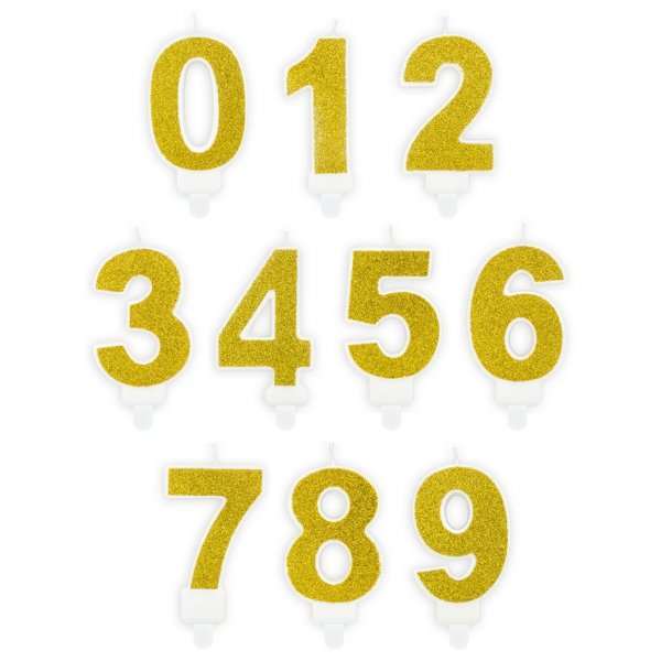 Talllys - Glitter - Gull