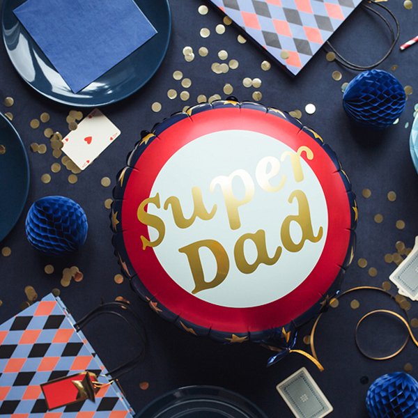 Folieballong - Superpappa