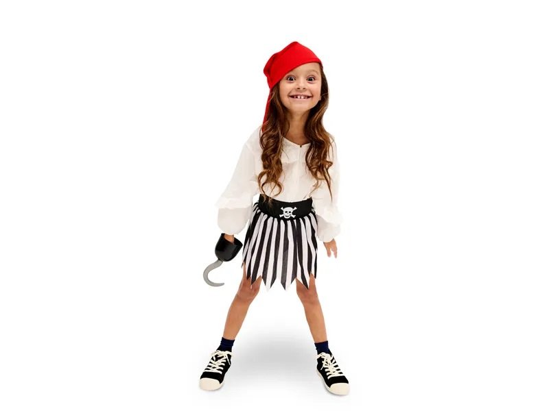 Piratkostyme - Kostyme - Onesize - Halloween-kostyme, Halloween
