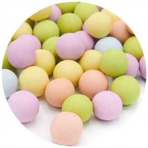 Sjokoladeperler - Dull Pastels XXL - Happy Sprinkles - 120g