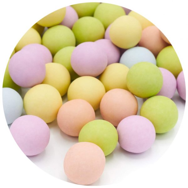 Sjokoladeperler - Dull Pastels XXL - Happy Sprinkles - 120g