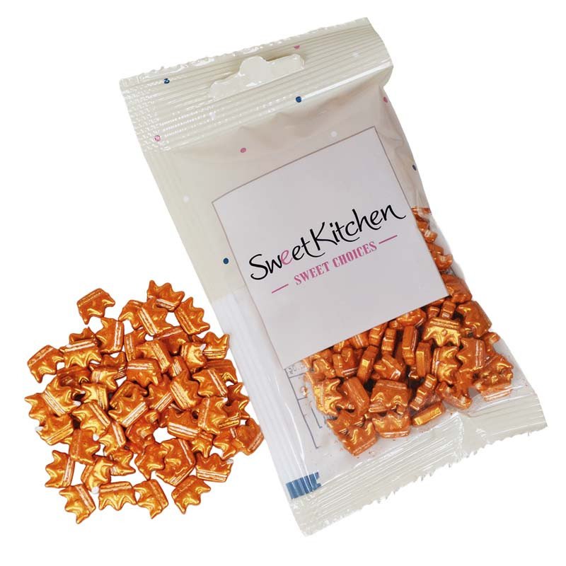 Strøssel - Kroner - Gull - SweetKitchen - 40g - Strøssel, Sprinkles