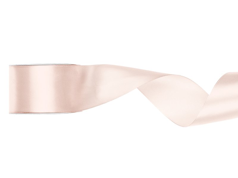 Satengbånd – Off-white – (Bredde: 50 mm) – 25 meter